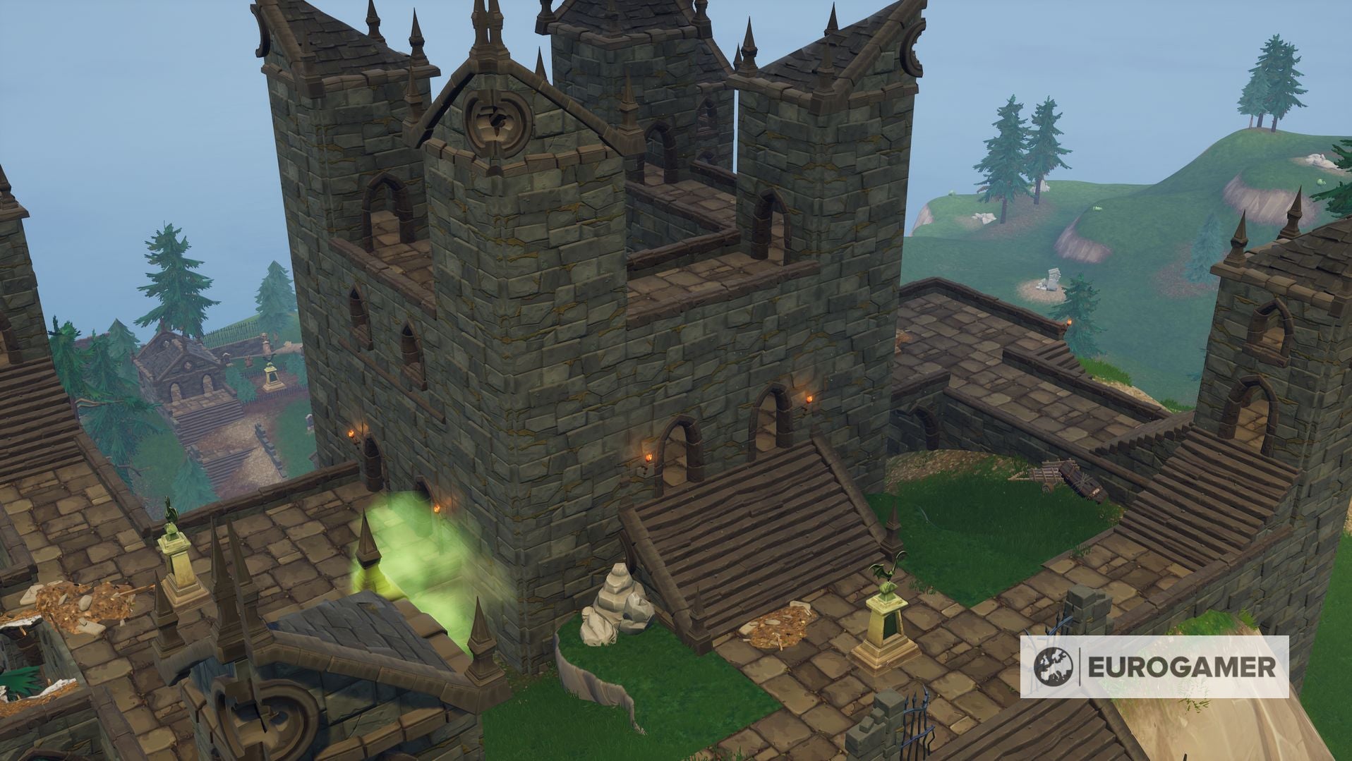 Fortnite Gargoyle locations Where to dance at different Gargoyles